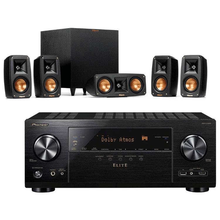 Klipsch Reference Theater Pack with Pioneer VSX-LX303