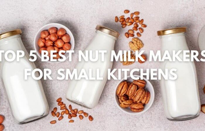 Top 5 Best Nut Milk Makers for Small Kitchens 2023