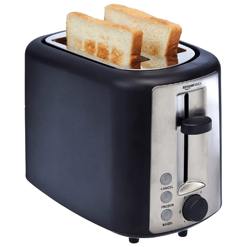 2 Slice space saving toaster