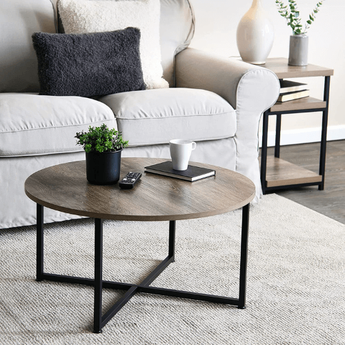 Household Essentials Round Coffee Table