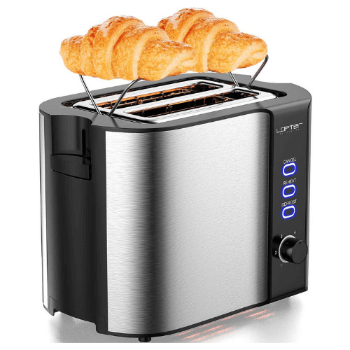 LOFTER Stainless Steel 2-Piece Toaster