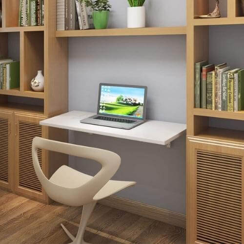 wall mounted folding desk