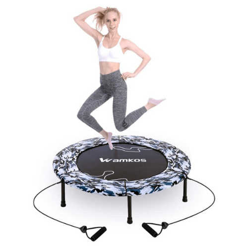 2022 Upgraded Wamkos 40 inch Mini Trampoline for Adults