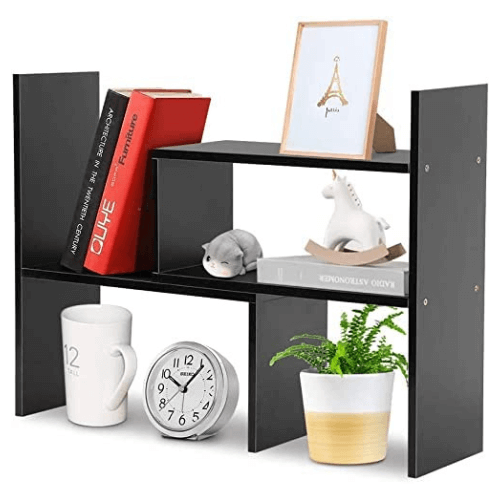 mini bookshelf for desk
