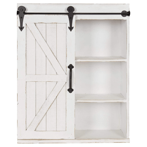 storage cabinet with shelves