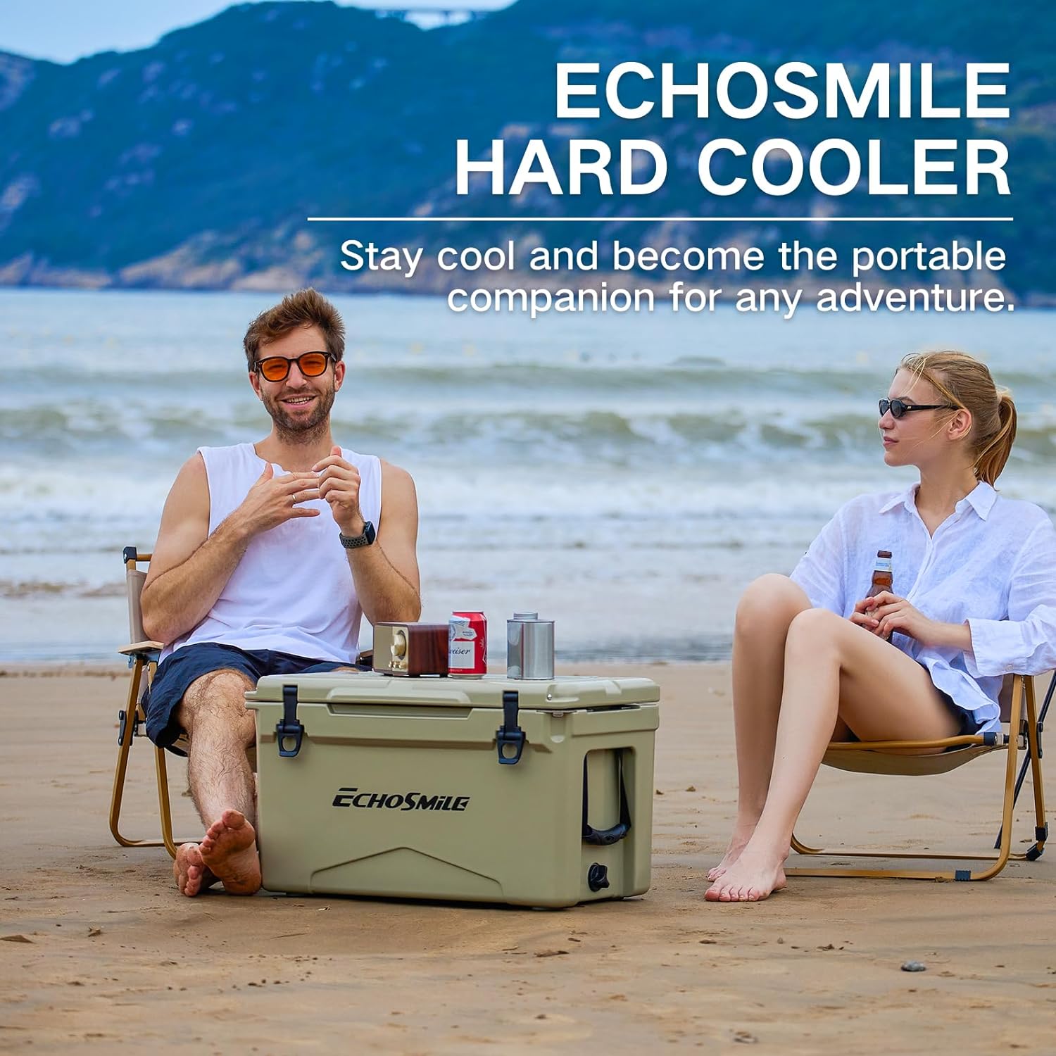 EchoSmile Rotomolded Cooler design