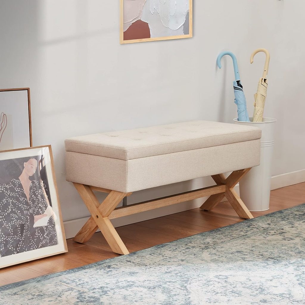 Entryway Bench with Storage
