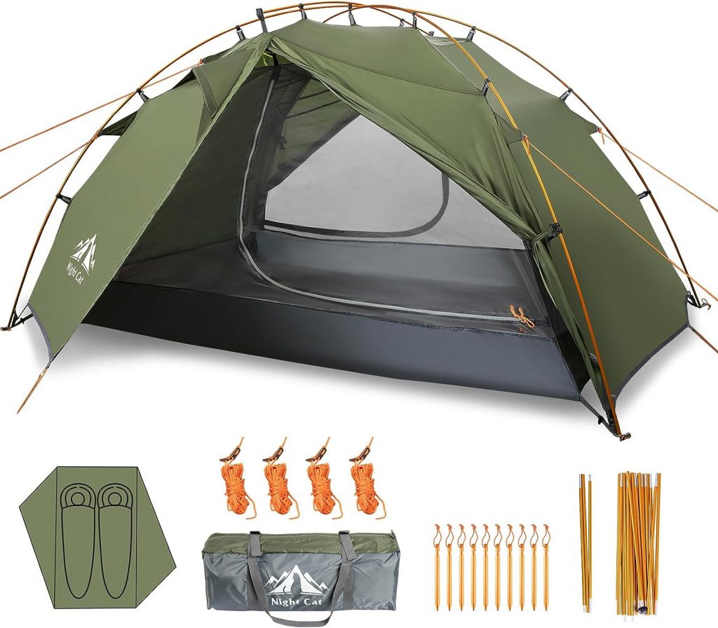 Night Cat Backpacking Tents 2 Persons