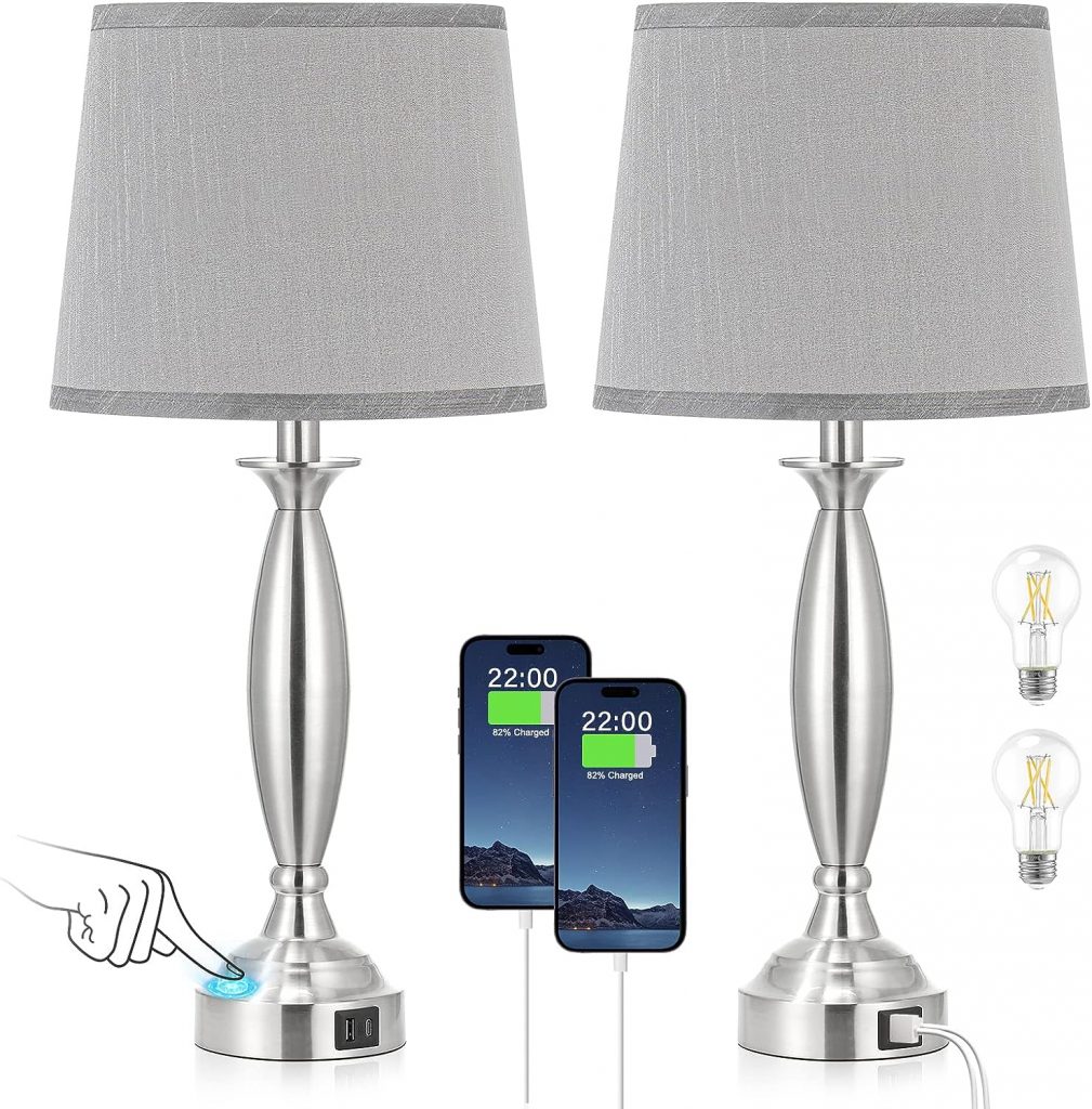 Seealle Bedroom Touch Lamps
