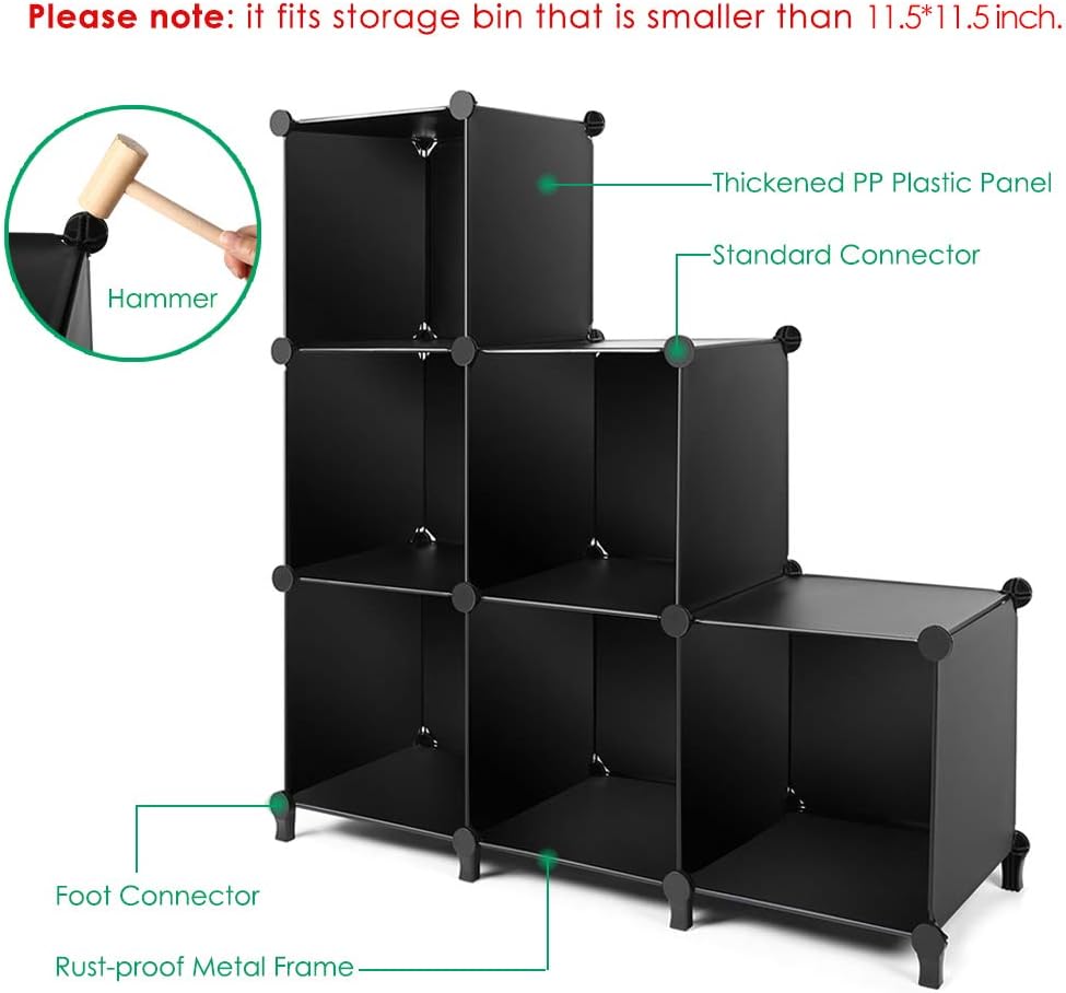 TomCare storage cubes material