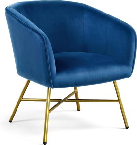 velvet Accent Chair