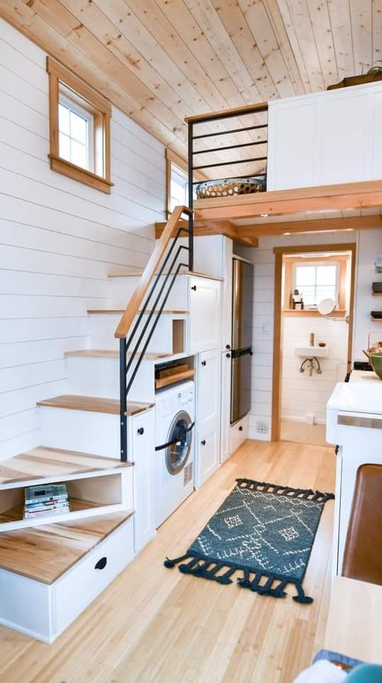 tiny house storage idea