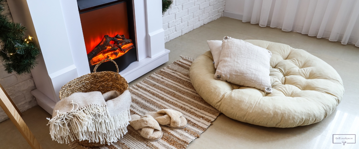 best small electric fireplace
