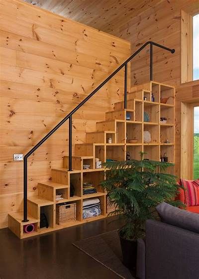 wood staircase idea