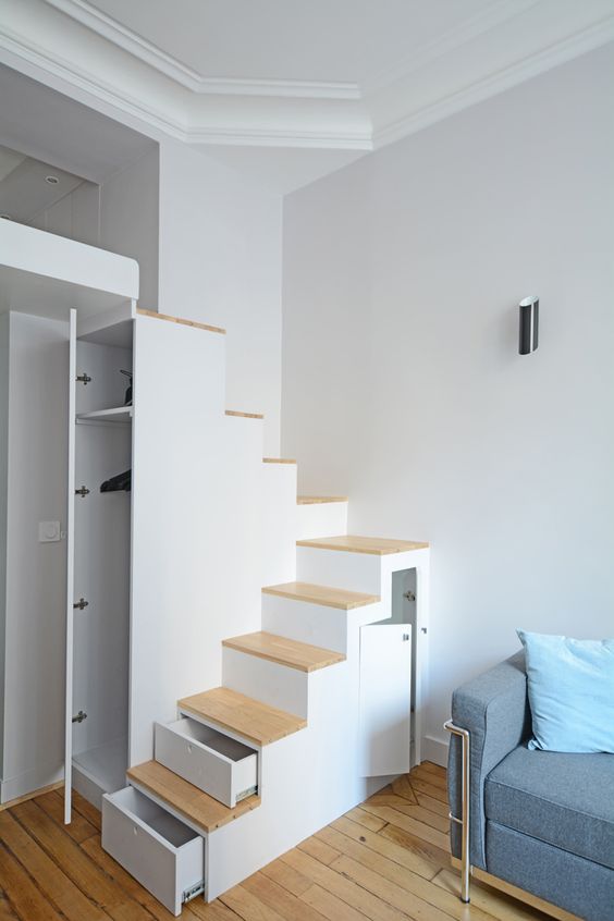 space saving staircases for small homes