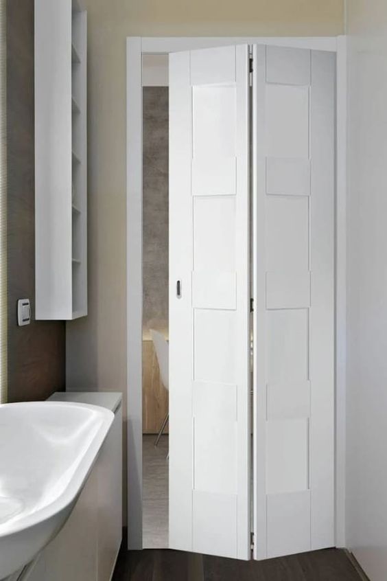 bathroom door ideas for small spaces