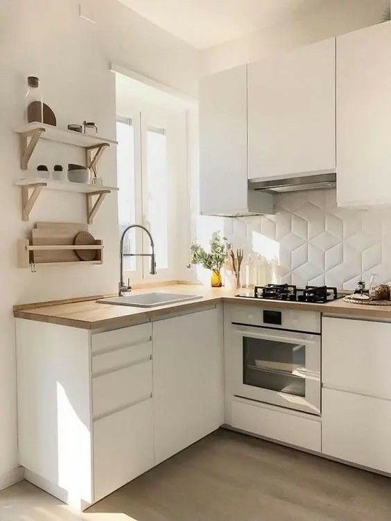 small corner kitchen design