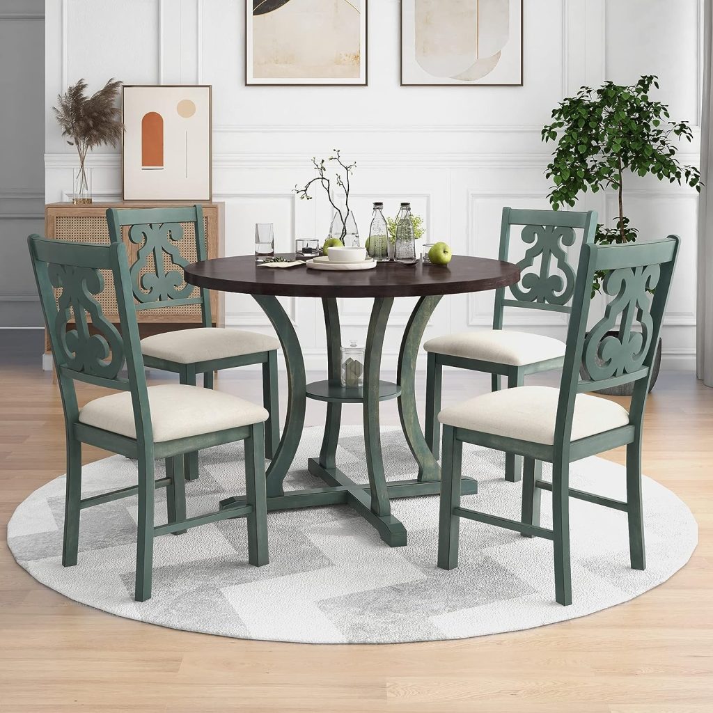 5-Piece Dining Table Set.