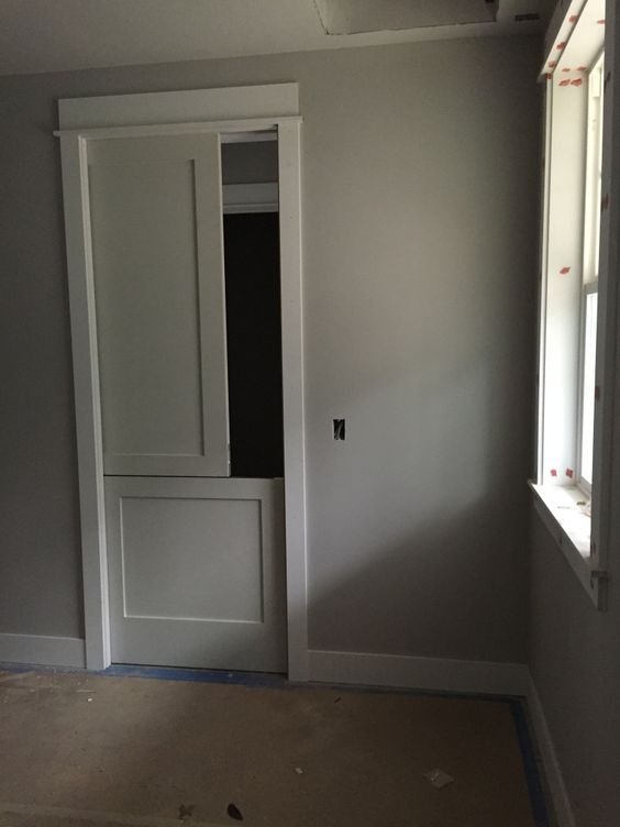 sliding bathroom Dutch Doors