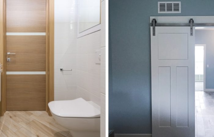 12 Bathroom Door Ideas for Small Spaces +40 Options