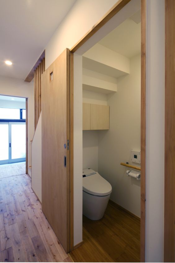 bathroom door ideas for small spaces