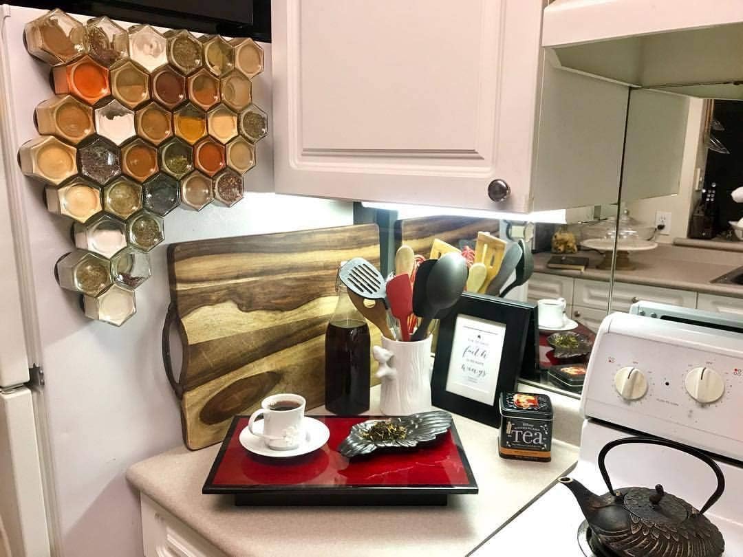 Magnetic Spice Racks