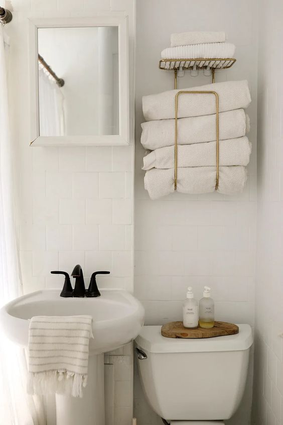 Towel Racks with Shelf