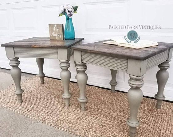 Chalk Painted Coffee Tables