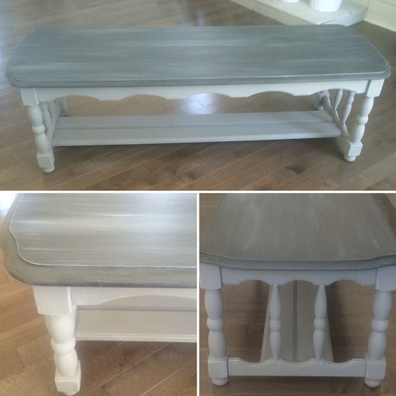 Chalk Paint two tone Coffee Table