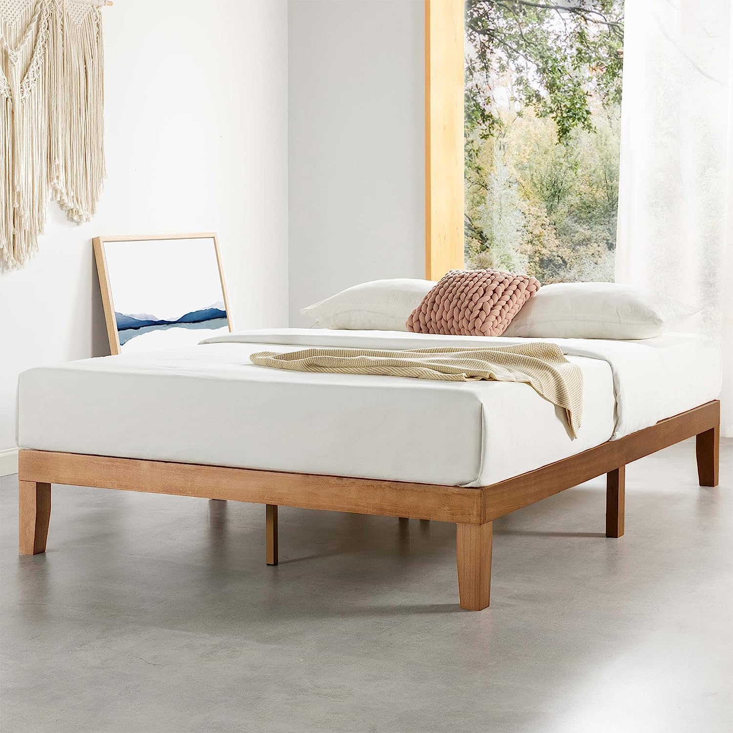Mellow Naturalista Classic Solid Wood Platform Bed