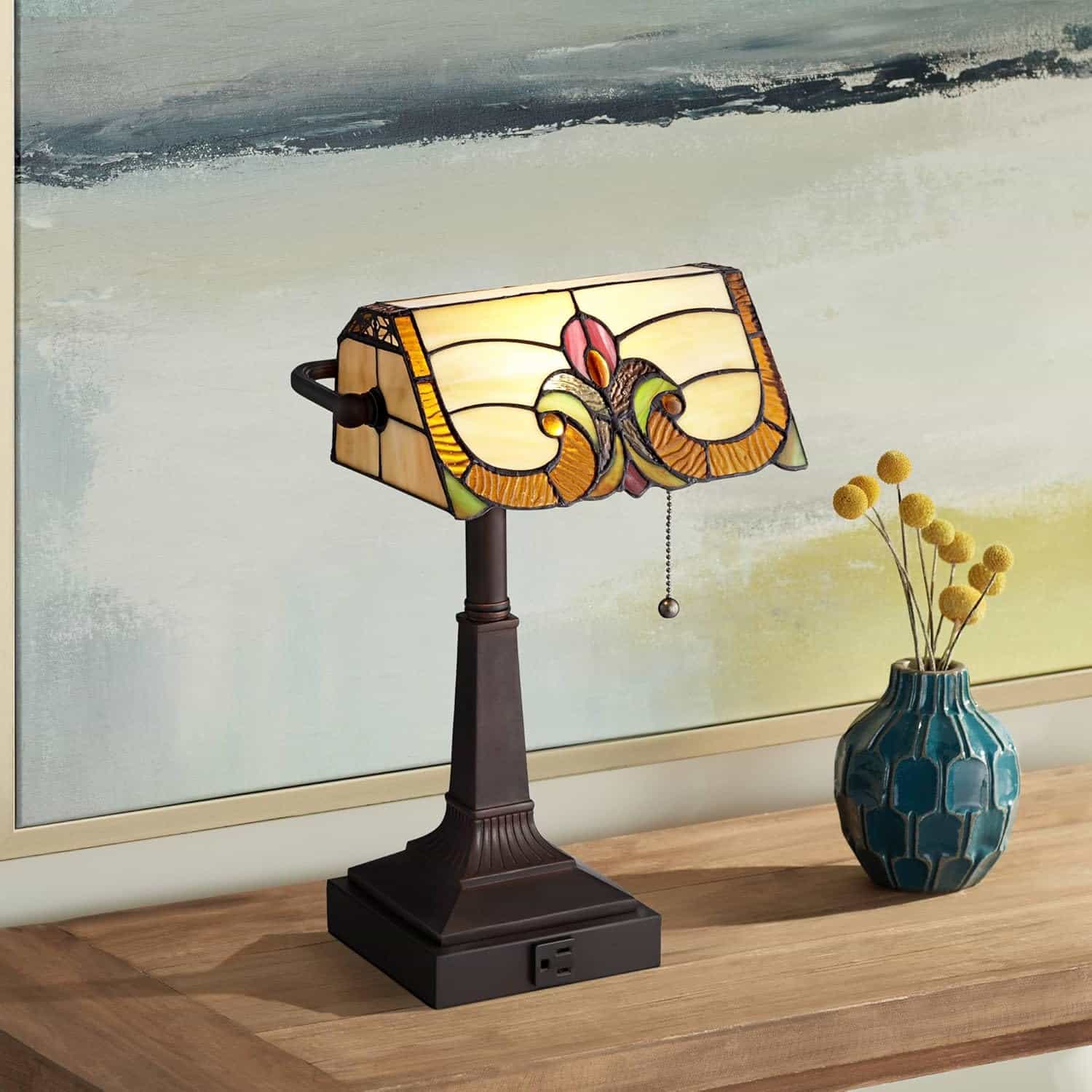 Robert Louis Tiffany Fleura Lamp