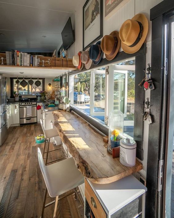 Traditional Elegance tiny home interior