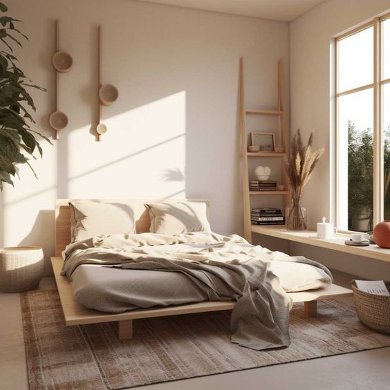 japandi style bedroom