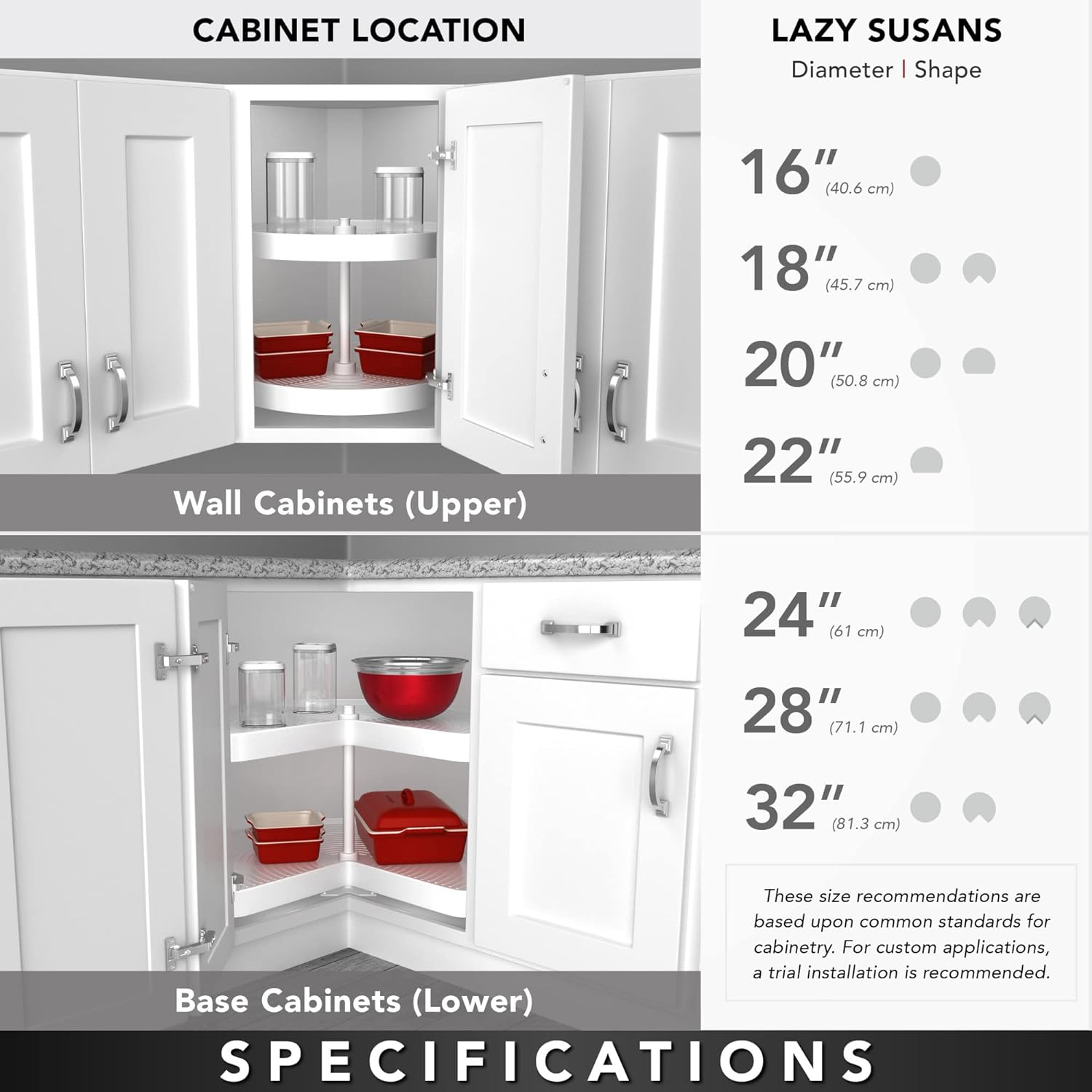 lazy susan specification