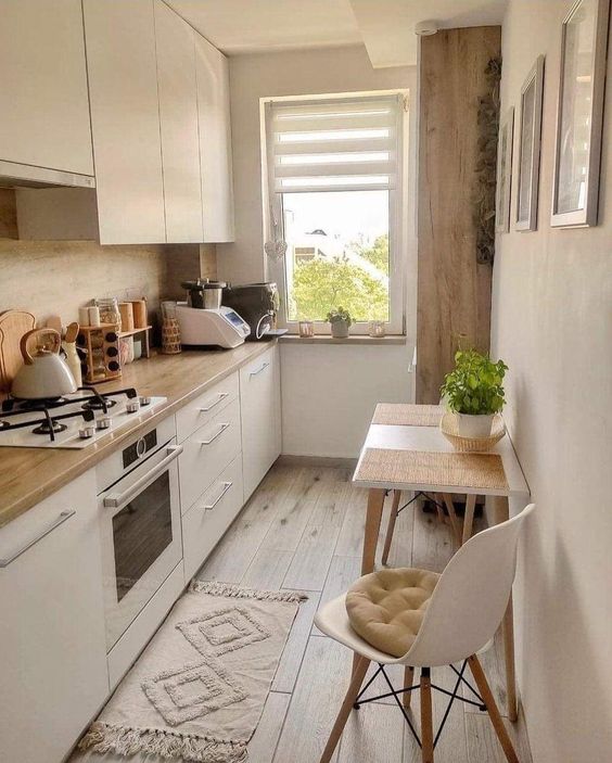Scandinavian Tiny Kitchen design