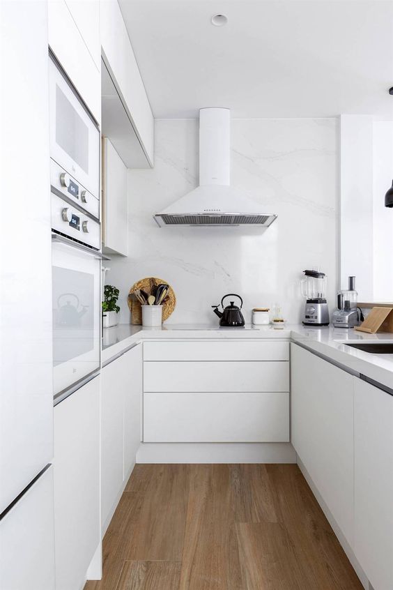 modern tiny house kitchen