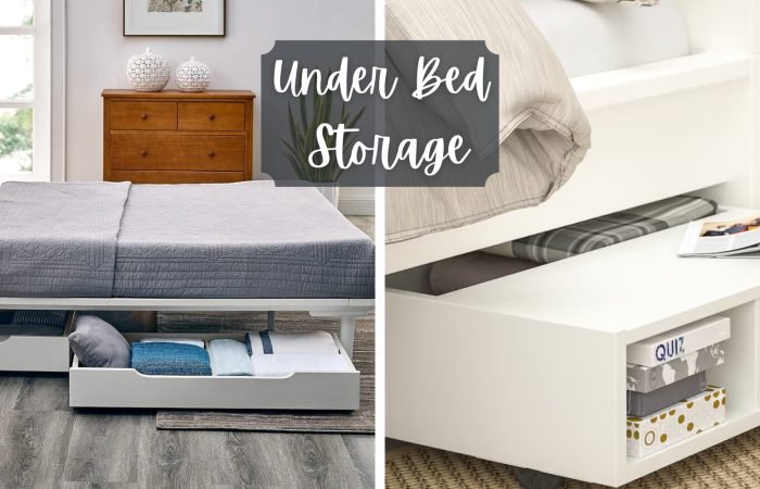 16 Under Bed Storage Ideas and Solutions