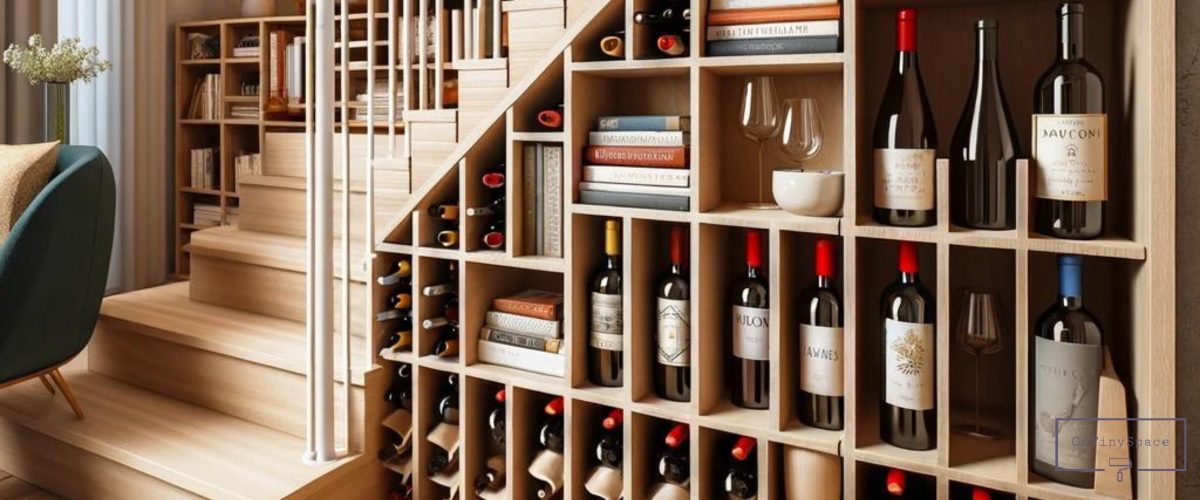under stairs wine storage