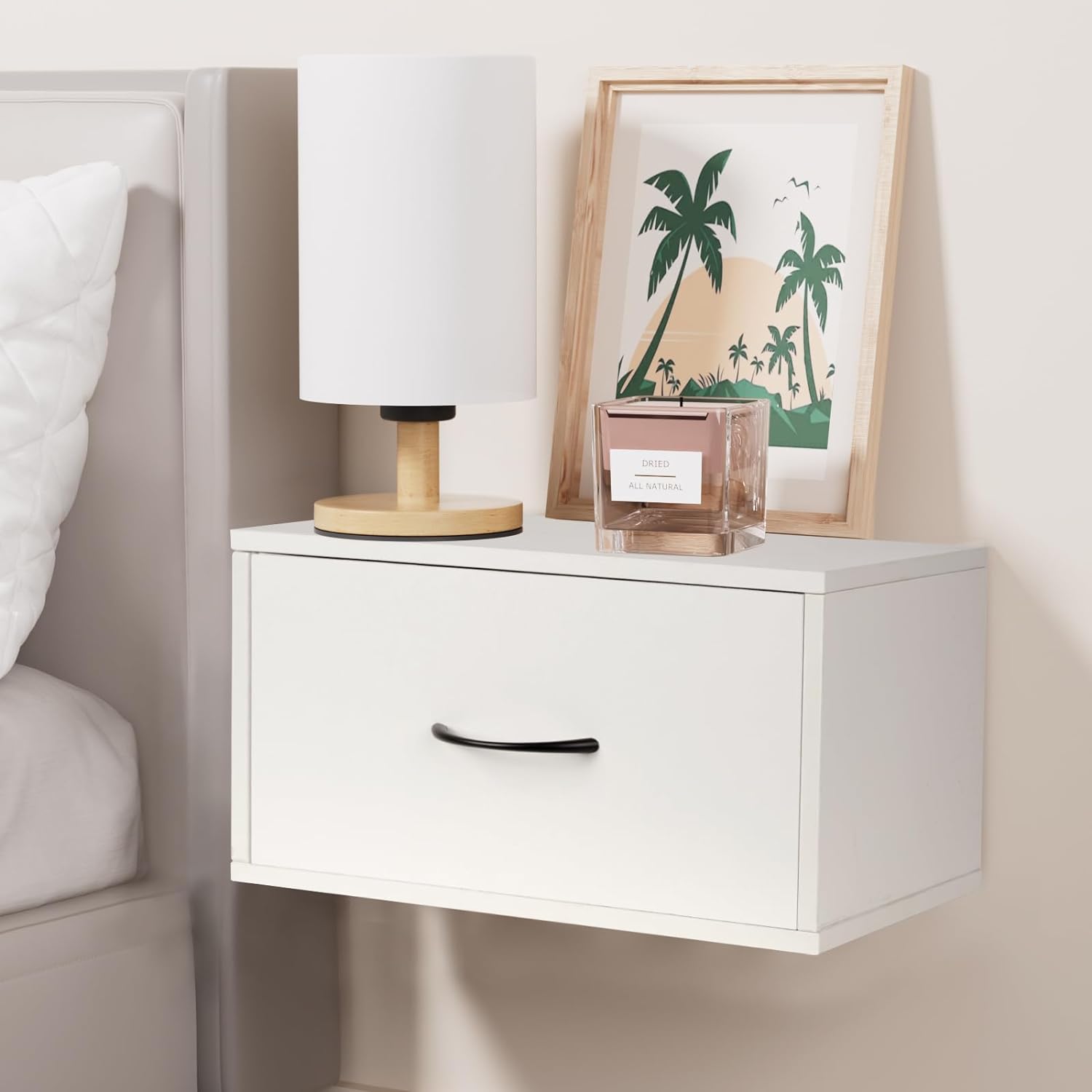 Filano Floating Nightstand with Drawer