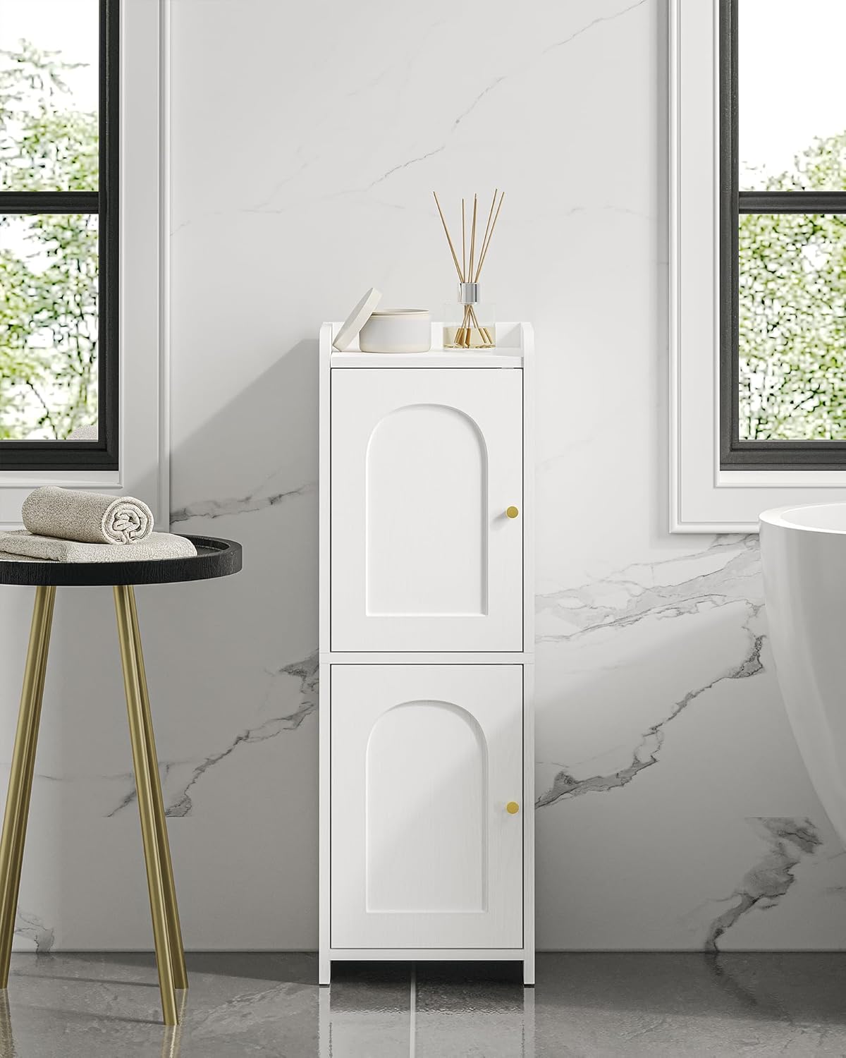 Hzuaneri Small Bathroom Storage Cabinet