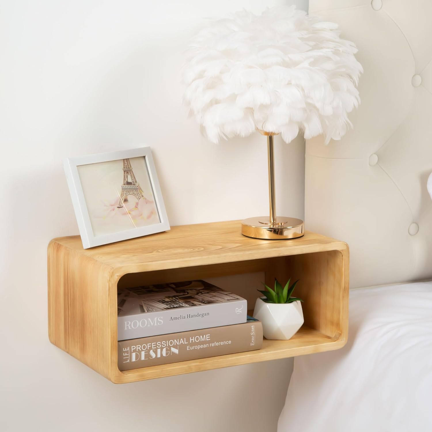KAAS HAUS Open Floating Nightstand