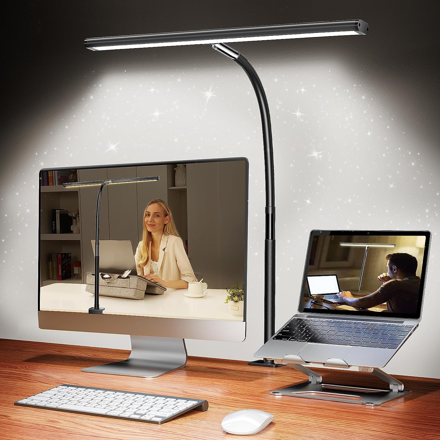 Airlonv Gooseneck LED Desk Lamp