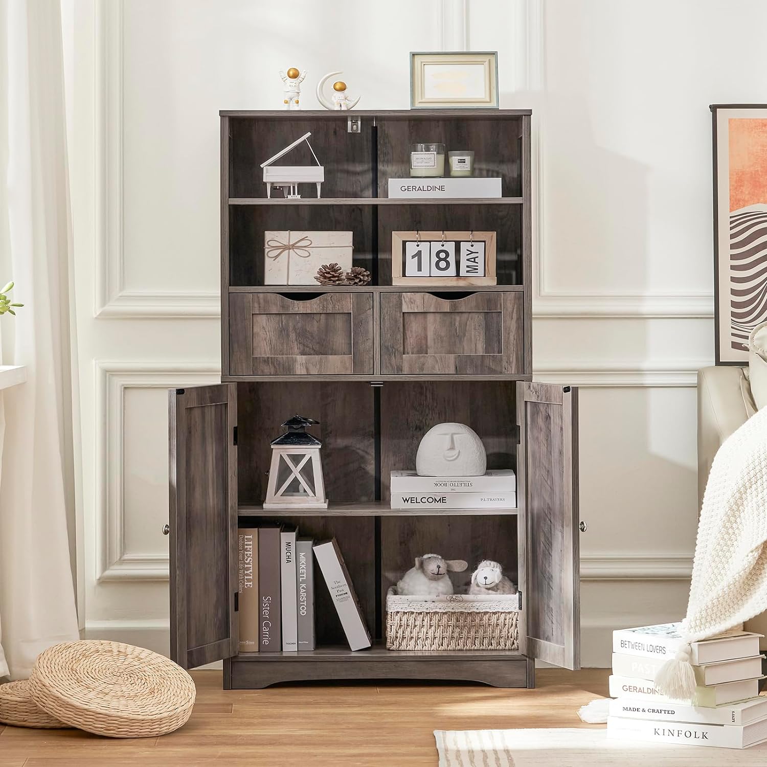 Iwell Storage Cabinet with 2 Drawers