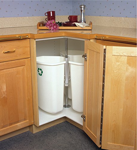 Kitchen Inventions Rotating Corner Trash Bin