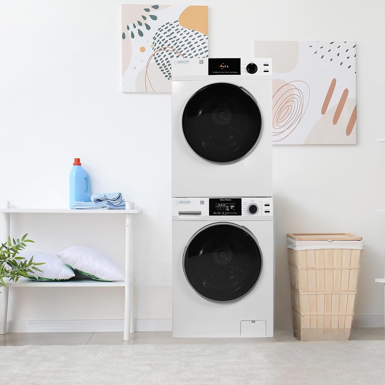 Equator Deluxe Laundry Set Digital Washer and Vented Dryer