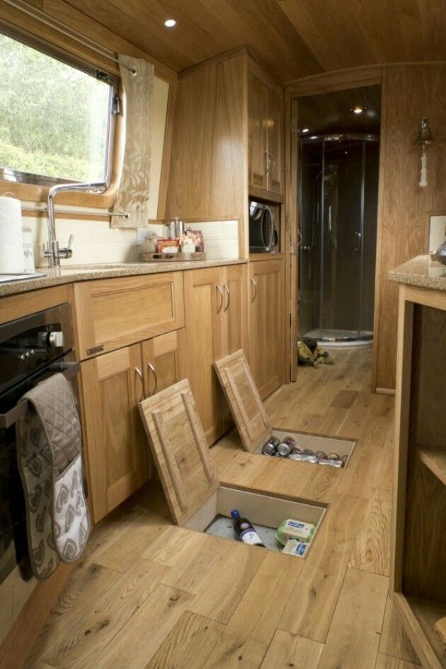 Under Floor Extra Storage