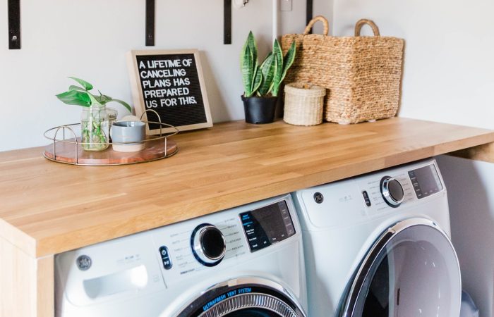 18 Clever Ideas on How to Hide Laundry Room Plumbing