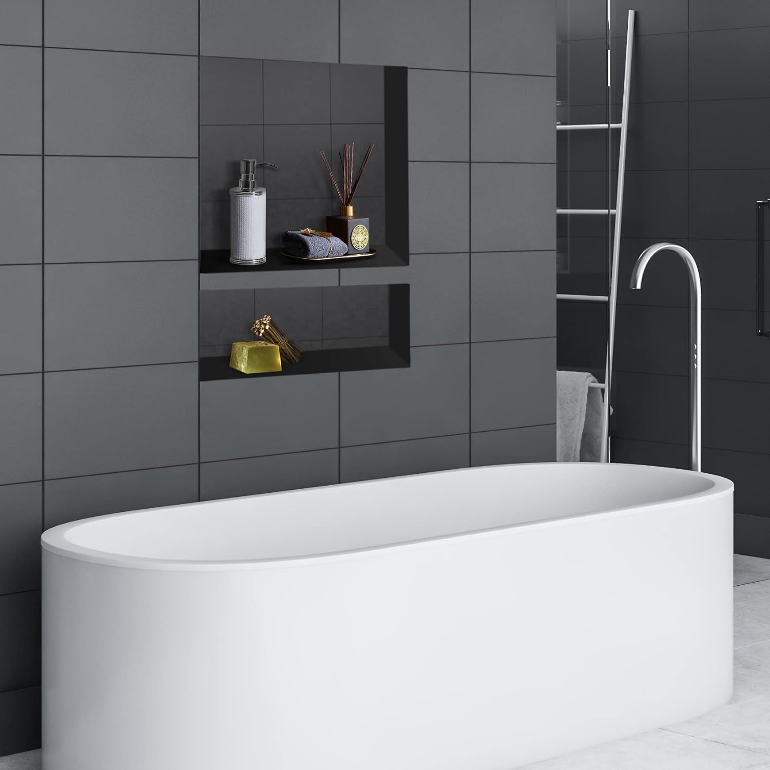 Built-In bathroom Niches