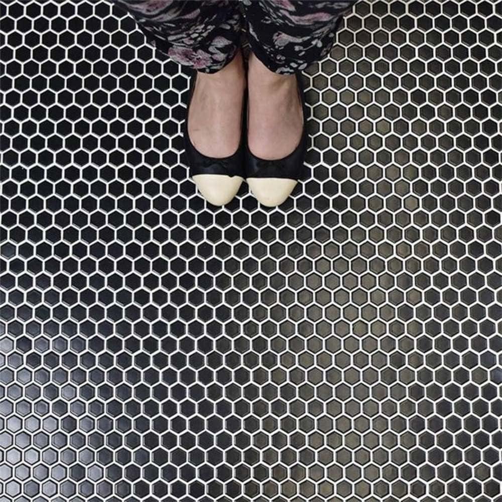 Hexagonal Mosaic Tiles design