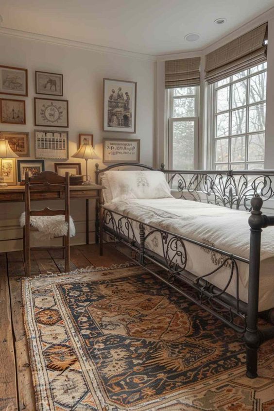 classic daybed in living room